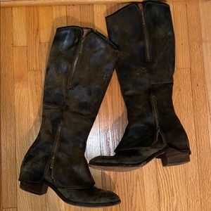 Donald J. Pliner Split Zip Boots